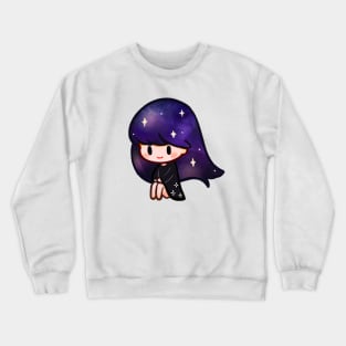 galaxy girl Crewneck Sweatshirt